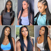 13x4 13x6 Transparent Perruque brésilienne cheveux humains Straight Lisse - SHINE HAIR