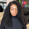 13x4 4C Edges Perruque HD lace frontale Perruque cheveux humains Kinky Curly - SHINE HAIR