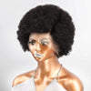 13x4 Afro Kinky Curly Super Rebondissement Bob Perruque Lace Frontale Humain Cheveux - SHINE HAIR