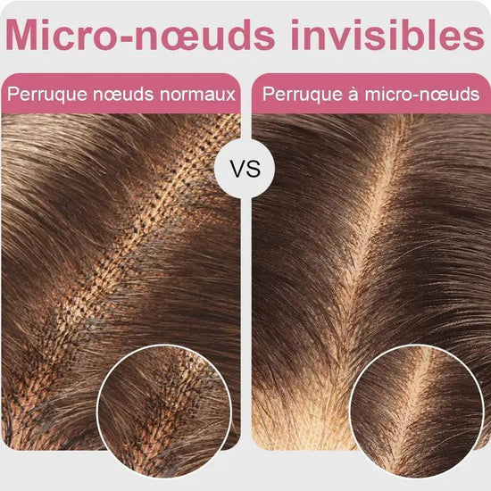 13x4 Dentelle Frontale Couleur Brun Chocolat Lisse Perruque Cheveux Humains - SHINE HAIR