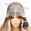 13x4 Dentelle Stylisme Designer Perruque Couleur Ombre blonde Ocean Wave - SHINE HAIR