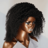 13x4 Glueless Kinky Bords Perruque Sans Colle Kinky Curly Frontale Wig 2 Styles - SHINE HAIR