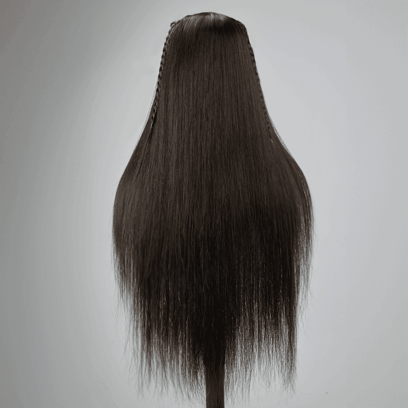 13x4 Glueless Pré-tresse Gain Temps Perruque Sans Colle Dentelle Frontale Lisse - SHINE HAIR
