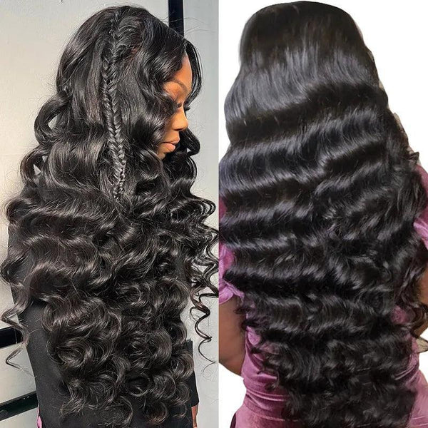 Perruque Cheveux Humains Brésiliens 360 HD Lace Frontale 13x4 - 30" Lisse - Neuve Avec étiquettes