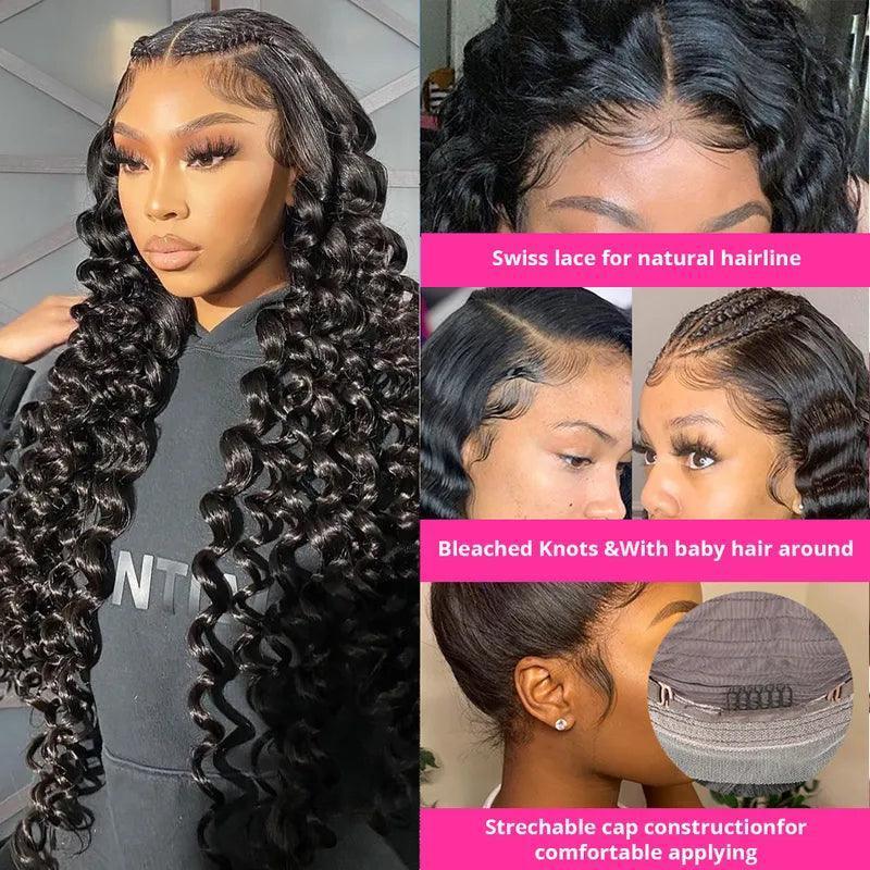 13x4 Lace Frontale perruque tissage bresilien cheveux humains - SHINE HAIR