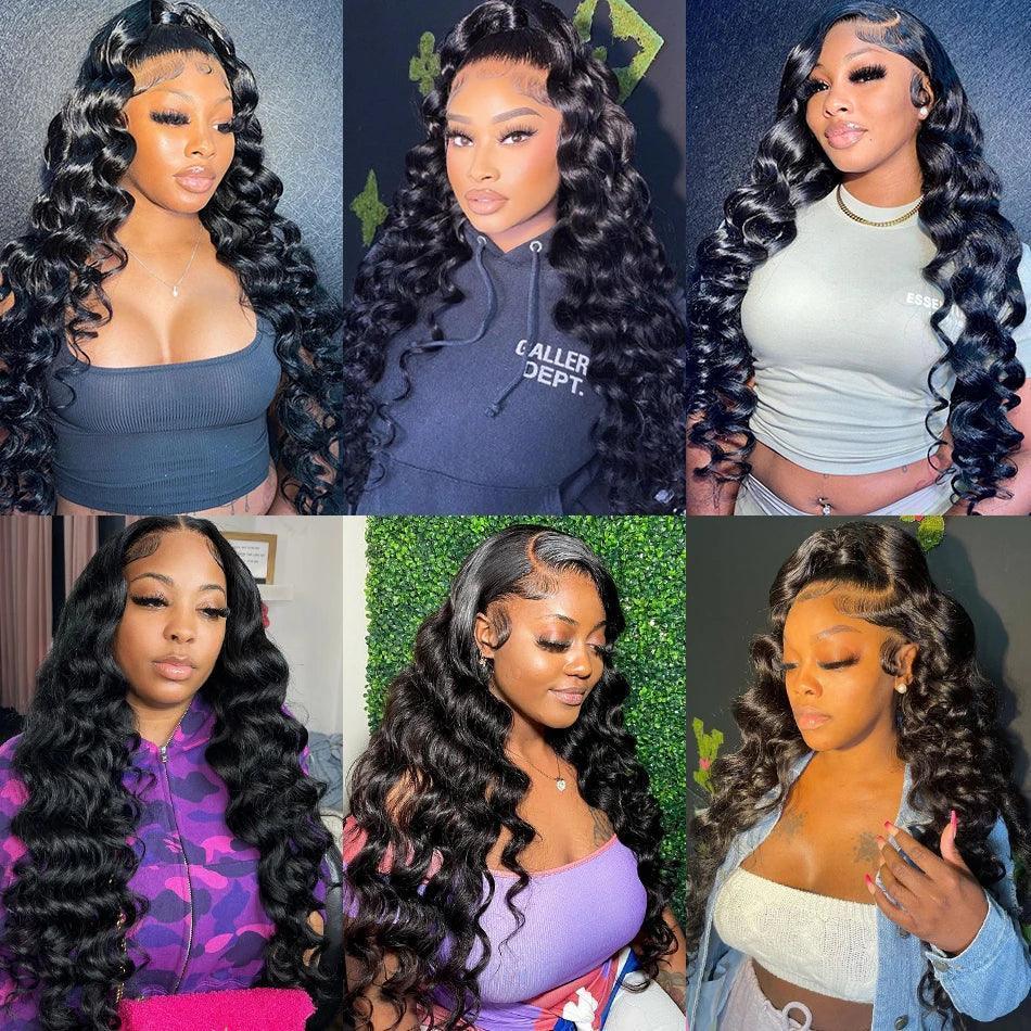 13x4 Lace Frontale perruque tissage bresilien cheveux humains - SHINE HAIR