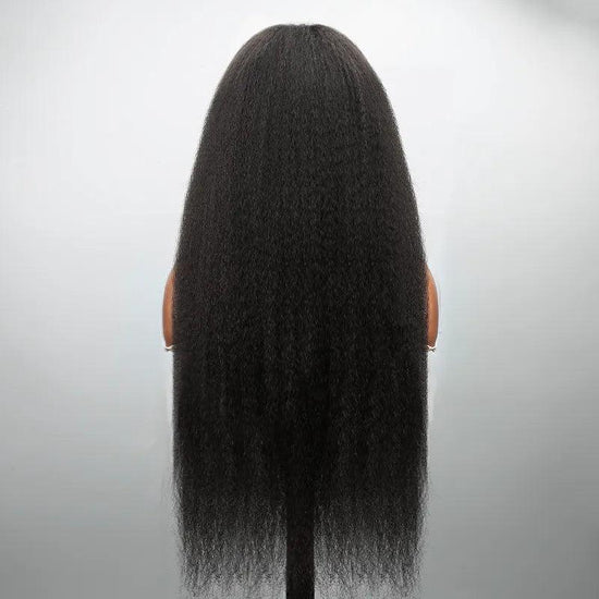 13x4 Prix Très Bas 4C Edges HD Lace Frontale Perruque Cheveux Humains Kinky Straight - SHINE HAIR