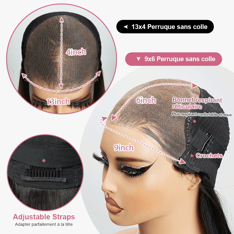 5X5 Glueless Wear Go Brazilian Human Hair Deep Wave Glueless Wig