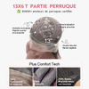 Perruque Bob Brun Chocolat Elégante Coupe Pixie D'aspect Naturel 13x6 T Partie Dentelle