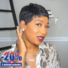 Coupe Pixie Élégance Parisienne Frange Effilée & Stylisée Bonnet Confort Sans Colle