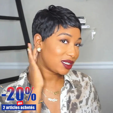 Coupe Pixie Élégance Parisienne Frange Effilée & Stylisée Bonnet Confort Sans Colle