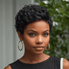 4 𝑭𝑶𝑹 €89🔥 Glueless Sans Effort Facile À Porter Pixie Bob Perruque Sans Colle