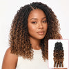 Mèches Crochet Hair Ombré Kinky Curly/Birmane frisée Légèreté Plume Pre-Separated & Soyeux