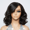9x6 Glueless Couche Style Rétro Bob Perruque Sans Colle Natural Wave