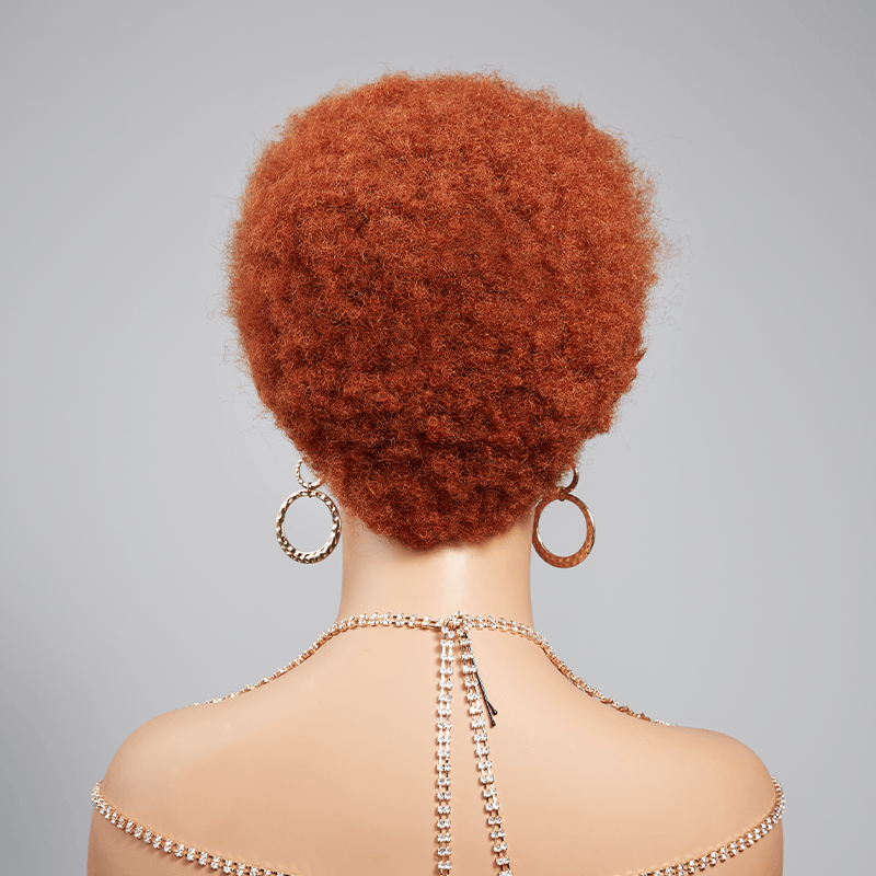 13×4 Glueless 5 Couleurs Styles Afro Bouclé Bob Perruque Sans Colle