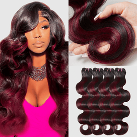 Body Wave Bundle Human Hair Extensions