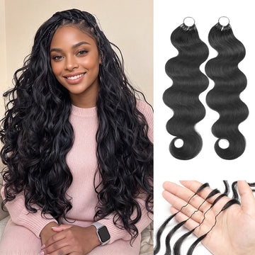 Mèches Crochet Hair Body Wave Légèreté Plume Pre-Separated & Soyeux