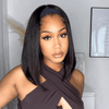 Bandeau Perruque Cheveux Humains Brésiliens Straight 200% Densité
