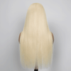 13x4 Dentelle Soyeux Perruque Sans Colle Couleur #613 Blonde Lisse