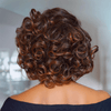 Glueless Couleur Chocolat Burn Bob Perruque Sans Colle Vague D'oeuf Humain Cheveux