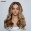 7x5 5X5 Glueless Chocolate Brown Bob Wig Glueless Wear Go Straight
