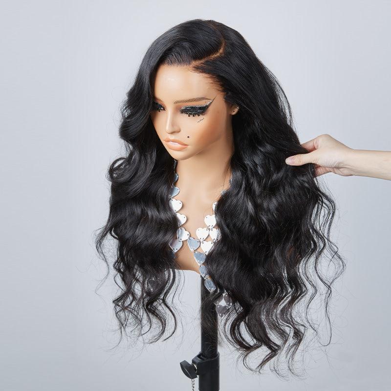 9x6 Glueless Bleached Knots Wear Go Body Wave Perruque sans colle