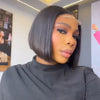 Bob Ultra Court Lisse Style Boss Glueless Perruque Prête à Poser