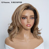 Glueless Nœuds Préblanchis Wear Go Couleur Highlight 5x5 Perruque Sans Colle Lisse