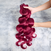Extensions Cheveux Vierges 99J Tissage Brésilien Cheveux Body Wave