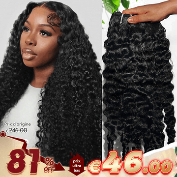 Extensions De Cheveux Boucles Birmans 100 % Naturels Tissage Brut Non Traité