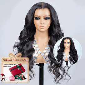 Glueless Nœuds Blanchis Wear Go 13x4 Perruque Sans Colle Body Wave