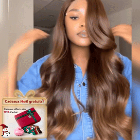 Glueless Pré-blanchi Couleur Highlight Burn 13x4 Wear Go Perruque San Colle Body Wave
