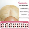 Hair topper 613 Blond Dentelle 5x5 6x6 Postiche Top Piece Marron 5 Clips Intégrés (Ceci n'est pas une perruque)