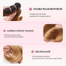Body Wave Bundle Human Hair Extensions