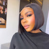 Bob Ultra Court Lisse Style Boss Glueless Perruque Prête à Poser