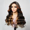 9x6 Glueless Casquette Respirante Couleur Burn Highlight Perruque Sans Colle Body Wave