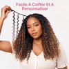 Mèches Crochet Hair Ombré Kinky Curly/Birmane frisée Légèreté Plume Pre-Separated & Soyeux
