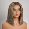 𝐋𝐚𝐬𝐭 𝟒 Glueless Couleur Blond Clair Bob 13x4 Perruque Sans Colle Ondulée Cheveux Humains