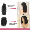 Extensions au Crochet Burmese Curly Effet Plume Soyeux et Sans Nœuds Noir Naturel