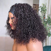Perruque Bob Headband Cheveux Humains Brésiliens Bouclés Volumineux Perruque Courte