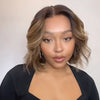 【🔥 DERNIÈRE UNITÉ】13x4 Glueless Enfilez Et Partez Couleur Blond Miel Perruque Sans Colle Ondulé