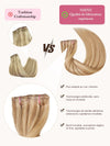 9 Pièces Extensions De Cheveux à Clipser 16&22 En Cheveux Naturels 125 g