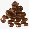 Extensions Couleur Brun Chocolat Tissage Cheveux Bruts Body Wave