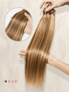 9 Pièces Extensions De Cheveux à Clipser 4/27 En Cheveux Naturels 125 g