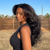 𝐏𝐫𝐞̂𝐭 𝐞𝐧 𝟐𝟒𝐡⚡Densité de 350 % Perruque 6X6 HD brésilienne cheveux humains Kinky Straight Lisse devant dentelle