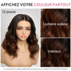 Magnifique Glueless Ombre Brun Bob Wear Go 5x5 Perruque Sans Colle Cheveux Humains Ondulé