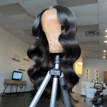 Dentelle Transparente Invisible 13x4 13x6 Frontale Body Wave Perruque Cheveux Humains
