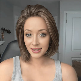【🔥 DERNIÈRE UNITÉ】13x4 Glueless Nœuds Pré-blanchis Couleur Highlight Perruque Bob Sans Colle Lisse