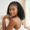 𝐏𝐫𝐞̂𝐭 𝐞𝐧 𝟐𝟒𝐡⚡13x4 Glueless Perruque ReadyBraid Jerry Bouclé Bob Perruque Sans Colle Pré Tressée