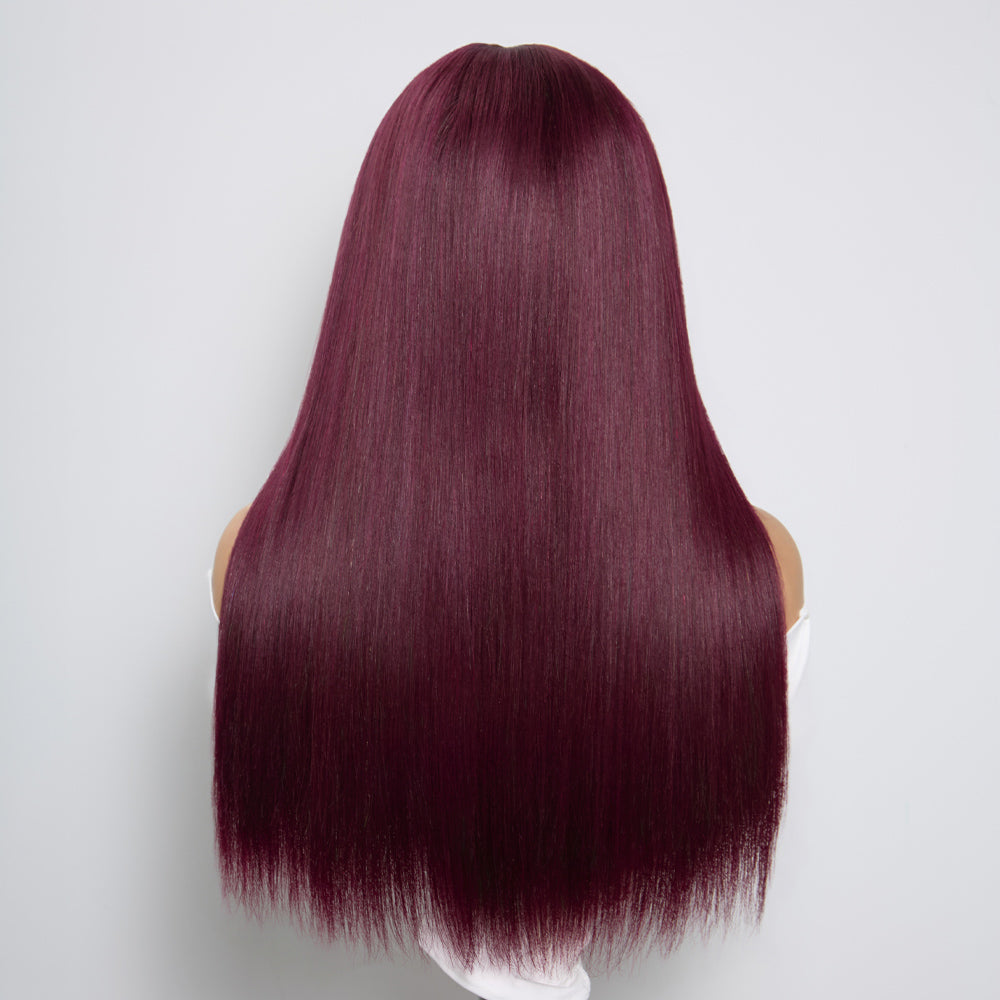 𝙋𝙧𝙞𝙭 𝙊𝙛𝙛𝙚𝙧𝙩 𝟮 𝙎𝙚𝙢𝙖𝙞𝙣𝙚𝙨 Perruque Bone Straight Brun Qualité Vietnamienne 300% Densité Ultra Lisse